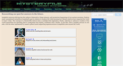 Desktop Screenshot of mysterypile.com