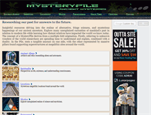 Tablet Screenshot of mysterypile.com
